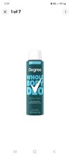 Degree Men Whole Body Deodorant Spray for Men, Ocean Rush Scent, Aluminum Free