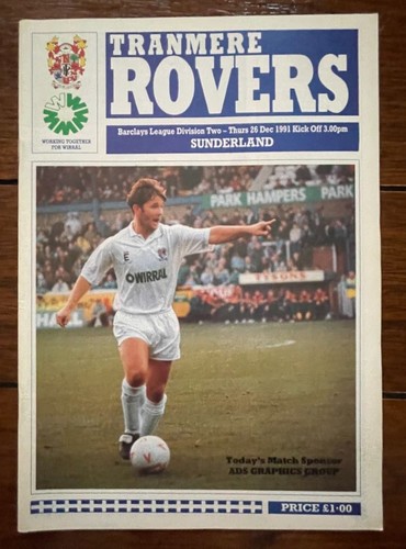 Programme Tranmere Rovers Football Prenton Park Home Games - Various Seasons - Picture 12 of 27