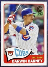 2013 Topps Archives Chicago Cubs Season Ticket Holder Darwin Barney #CUBS-15