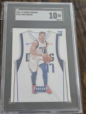 2018-19 Panini Threads #101 Luka Doncic Rookie RC SGC 10 Mavericks Lakers GEM MT