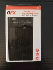 Brand New QFX R-13 AM/FM/SW 3-band Portable Transistor Radio With Built In...