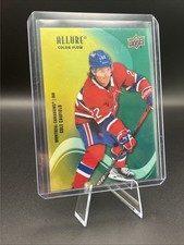 2022-23 Upper Deck Allure - Color Flow Cole Caufield #SF-45 Yellow Green