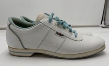 Women's Size 8 Vintage AMF Bowling Shoes White And Blue BH R2