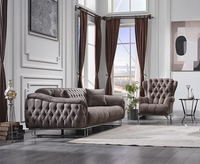 LuxuriöSe Sofa Komplett Sofa Dreisitzer Couch PolstermöBel Sessel Wohnzimmer