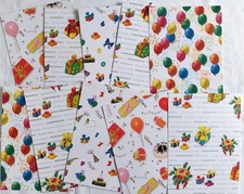 Hobbyauflösung (N3) Motivkarton Designpapier Happy Birthday
