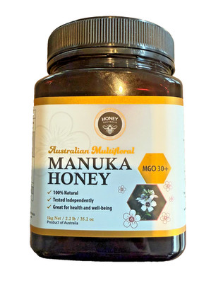 BeePower Australischer Manuka Honig MGO 30+ Halal Kosher Premium ISO HACCP 1 KG
