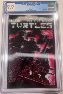 TMNT #1 IDW 11/2023 Kevin Eastman Cover BNG, ISH CGC 9.9 Lenticular Cover   