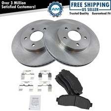 Front Premium Posi Semi Metallic Brake Pad & Rotor Kit for GM Truck SUV