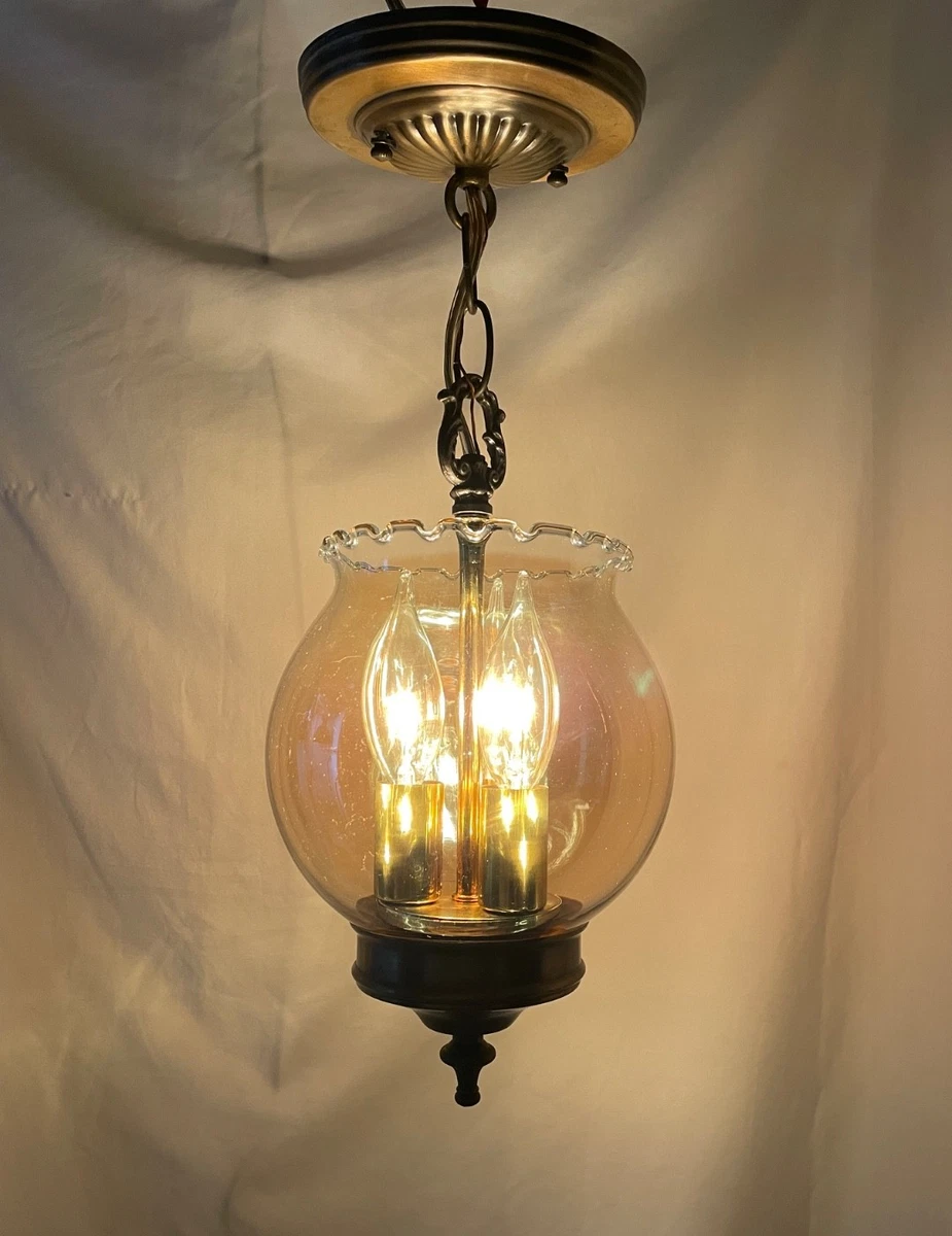 amber glass chandelier products for sale | eBay