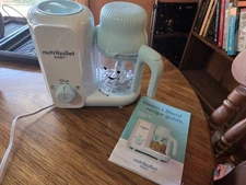 Nutribullet Baby Steam and Blend Baby Food Blender White/Blue