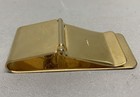 Vintage Jay Ward Marked Tie Clip - Tie Bar Folding Clasp - Gold Tone — photo 9