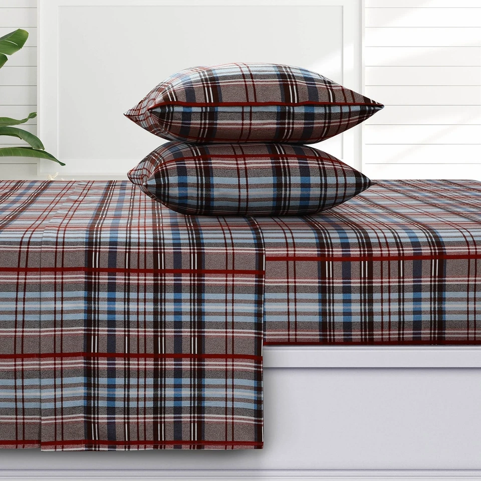 Azores Home 170-GSM Cotton Flannel Printed or Solid Extra - Image 3 of 4