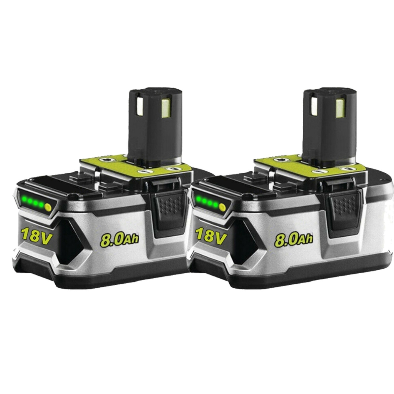 2-10pack For Ryobi One Plus P108 18 Volt Lithium-ion High Capacity Battery Lots