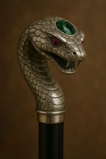 African wooden walking stick Hand Carved handmade Snake wooden walking gift A