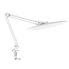 1600 Lumens LED Desk Lamp 24W Super Bright Architect Task Lamp 20 Inches White
