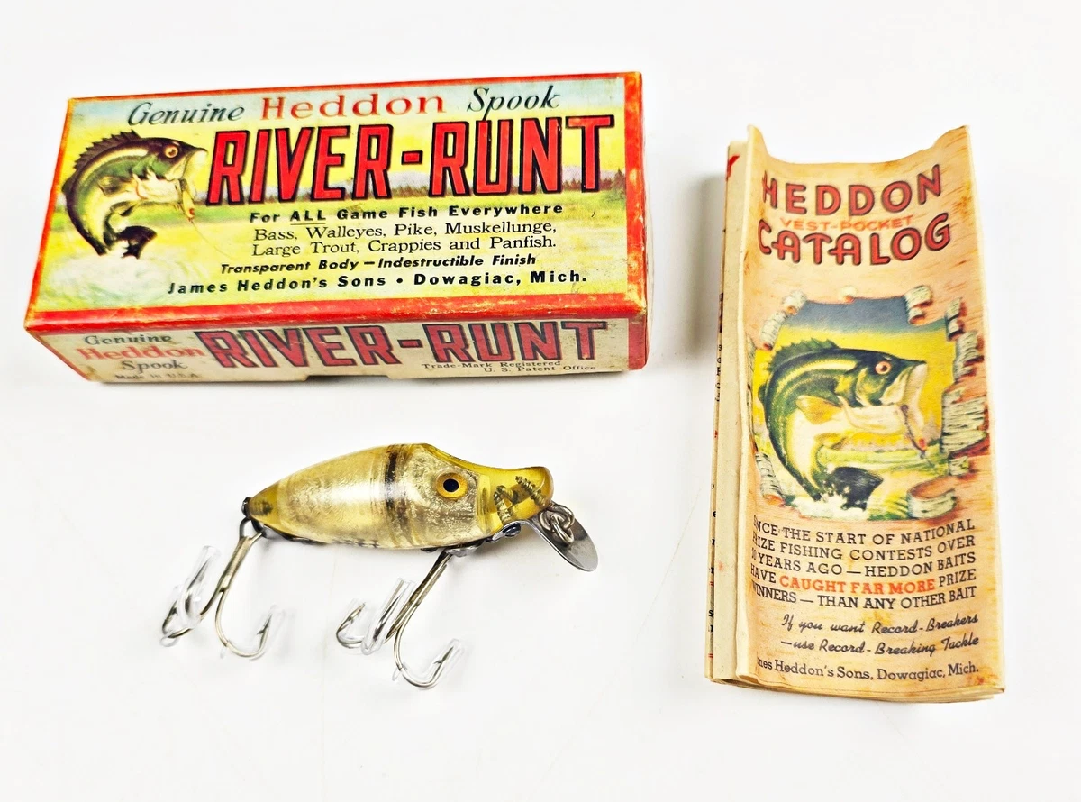 Heddon Original Vintage Fishing Lures | eBay