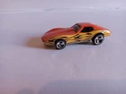 VINTAGE 1975 HOT WHEELS CHEVY CORVETTE STINGRAY ORANGE 1:64 DIECAST 3" CAR