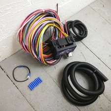 1942 - 1947 Ford Truck 8 Circuit Wire Harness Fits Painless Terminal New Fuse