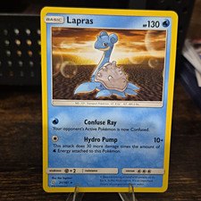 Pokemon TCG Team Up Lapras 31/181 English Rare Basic 130 HP Ken Sugimori (P3) on eBay