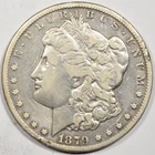 1879-CC MORGAN DOLLAR ~ RARE "CAPPED CC" VARIETY VF VERY FINE! INV#6