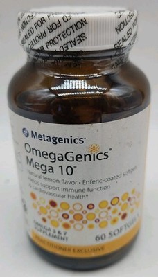 Metagenics OmegaGenics Fish Oil Mega 10 (EXP:04/25)...                        3