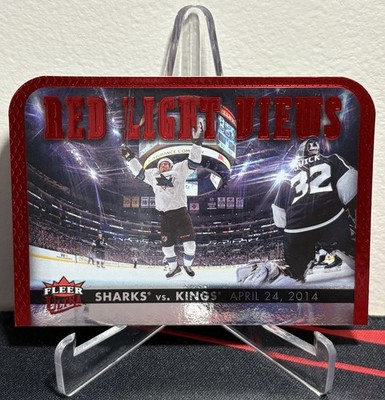 2014-15 Fleer ULTRA Hockey KINGS QUICK VS SHARKS #RLV-5 RED LIGHT VIEWS