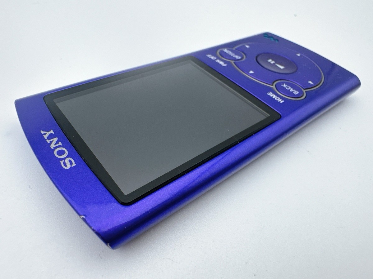 Sony Walkman NW-S764 Purple 8GB Bluetooth MP3 Digital Music Player