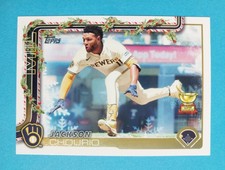 2025 Topps Holiday Jackson Chourio Rookie Cup #H182 Milwaukee Brewers