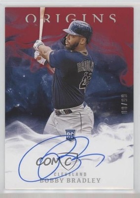 2020 Chronicles Origins Signatures Red 8/99 Bobby Bradley #4 Rookie Auto RC 0e1