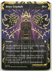 Bitter Triumph 26/195 Secrets of Strixhaven: Mystical Archive