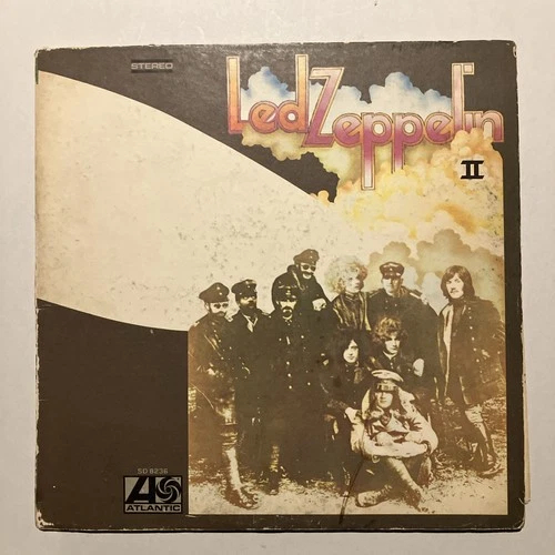 LED Zeppelin II 1969 Vinyl LP Record, Atlantic Records SD 8236 1841 Broadway