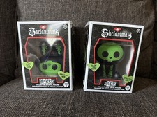 Skelanimals Jack Marcy Glow In The Dark 2 Vinyl Figure Bundle NIB New In Box