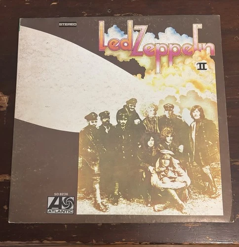 LED Zeppelin II Vinyl LP Record SD 8236 ST- A691672- 1B
