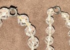 2-Vintage Art Deco Style Glass Crystal Cut Beaded Necklaces — photo 2