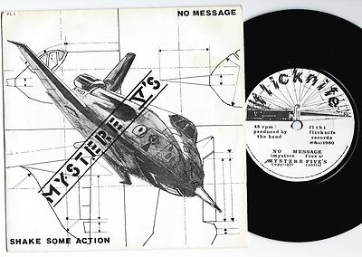 MYSTERE FIVE's (Mystere V's) Shake some action/No message FRENCH 7'' mit PS FLICKNIFE