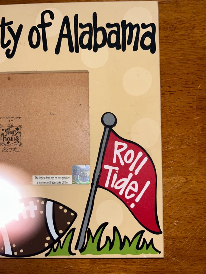 Marco de fotos de fútbol americano de Alabama Foto 4 de 4