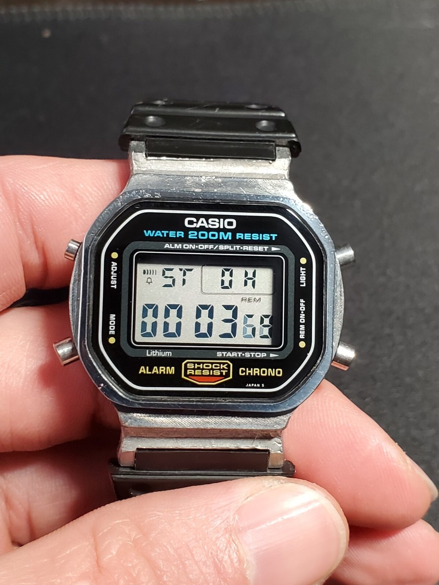 希少！CASIO　G-SHOCK  DW-5600Ｃ 901 RARE 1990 Casio G-SHOCK DW-5600C-1V 901 as Worn by Keanu