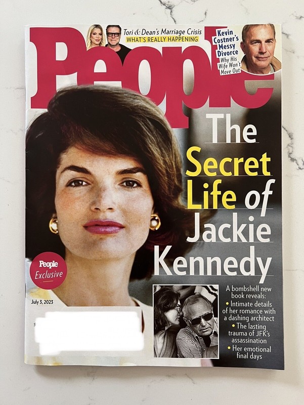 People Magazine July 3, 2023 the Secret life of Jackie Kennedy - Kevin Costner