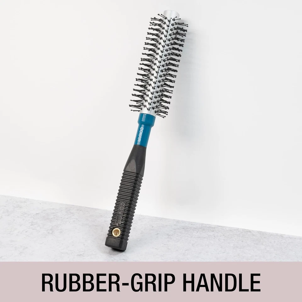 Cepillo de pelo redondo de metal Conair Style & Volumize - Cepillo de secado por soplado - Cepillo para el cabello f Foto 3 de 4