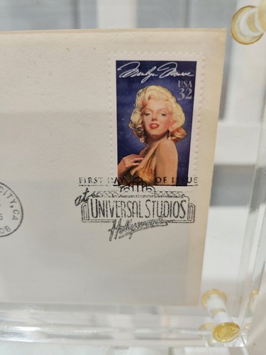 Francobolli Marilyn Monroe copertina primo giorno in busta mai aperta - Foto 3 di 11