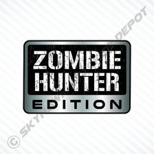 Zombie Hunter Edition Vinyl Car Sticker Badge Vinyl Decal Walking Dead