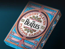 Officially Licensed 'The Beatles' Luxury Playing Cards by theory11 (BLUE)