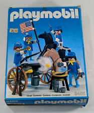 PLAYMOBIL System 3485 US CAVALRY US Artillerie Nordisti Western SEALED BAGS MIB