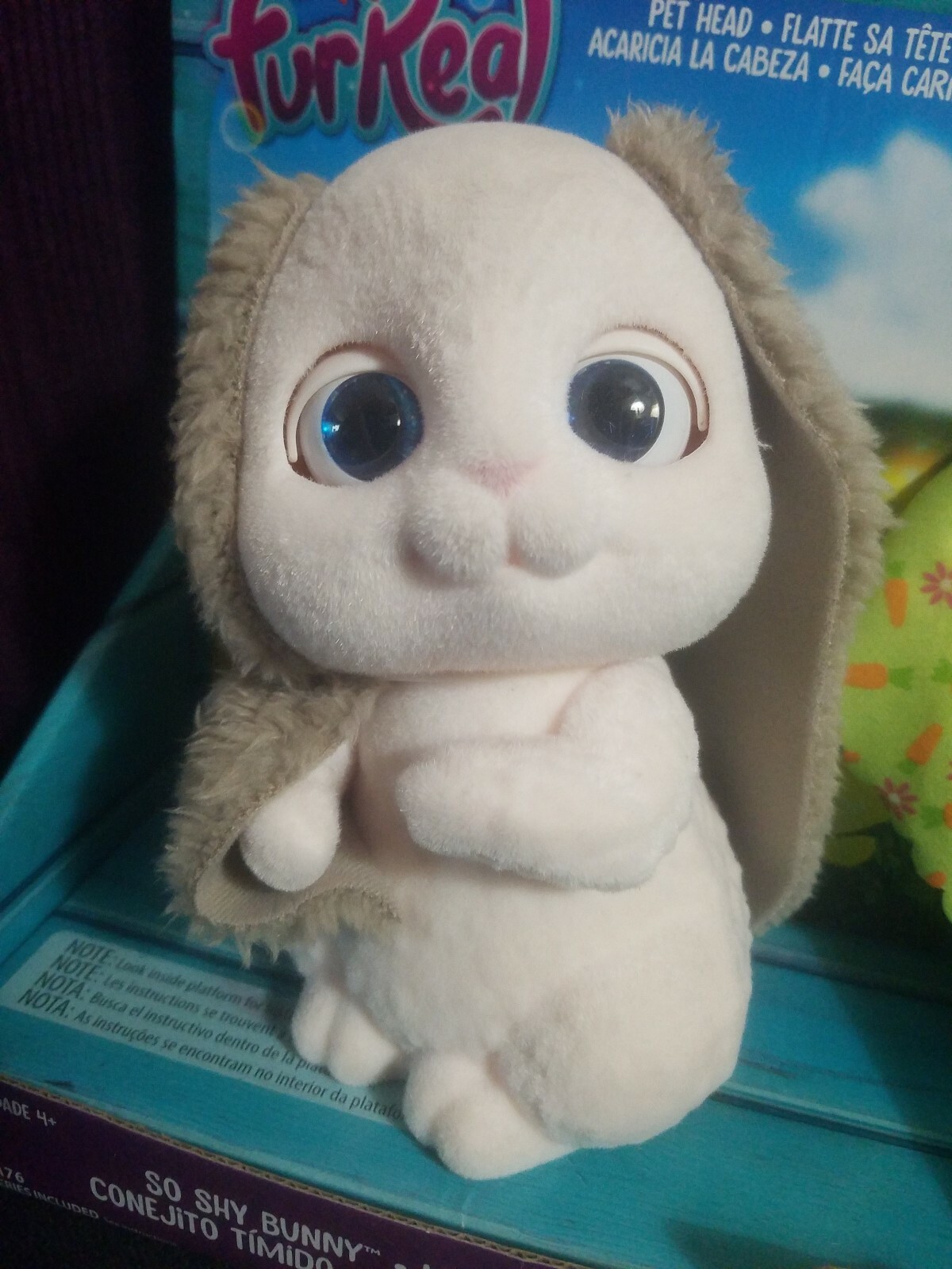 furreal fuzz pets so shy bunny