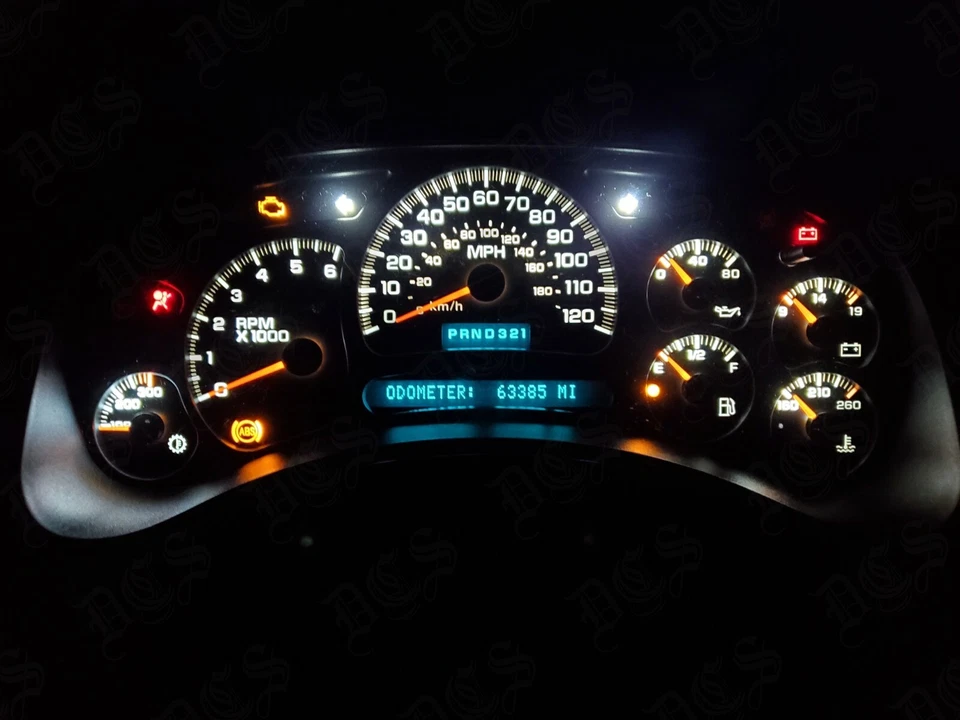 03-06 KIT DE ACTUALIZACIÓN LED HÁGALO USTED MISMO BLANCO CAMIÓN ENTERO SILVERADO SUBURBAN TAHOE ESCALADE H2 Foto 2 de 4