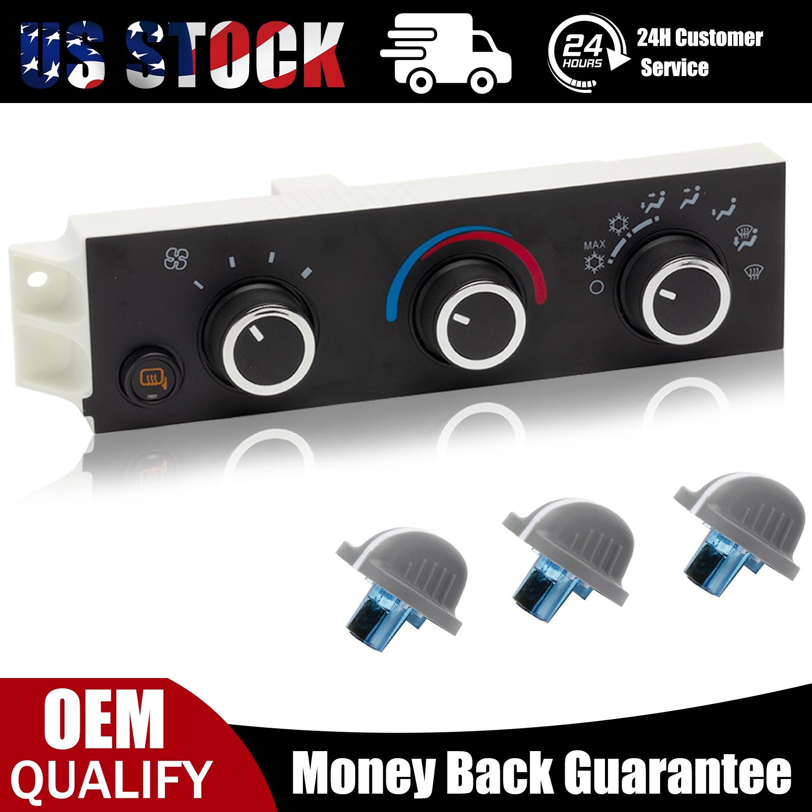 A/C Heater Climate Control Module fit 2008-22 Chevy Express GMC Savana 2500 3500