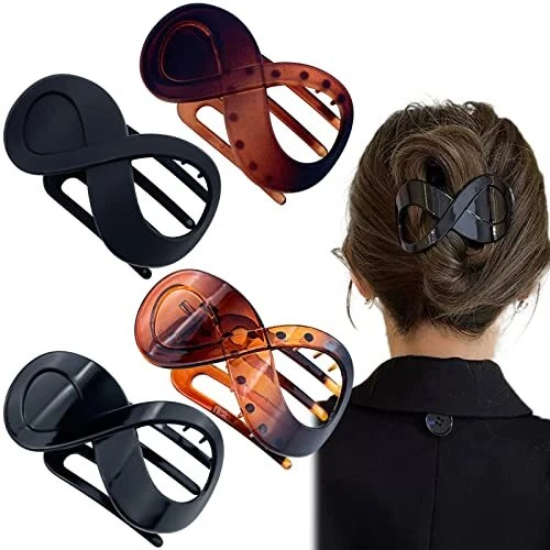 Flat claw hair sales clips