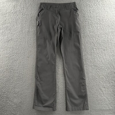 Mountain Warehouse Womens Pants Gray Size 4  Roll Tab Hiking Cotton Blend