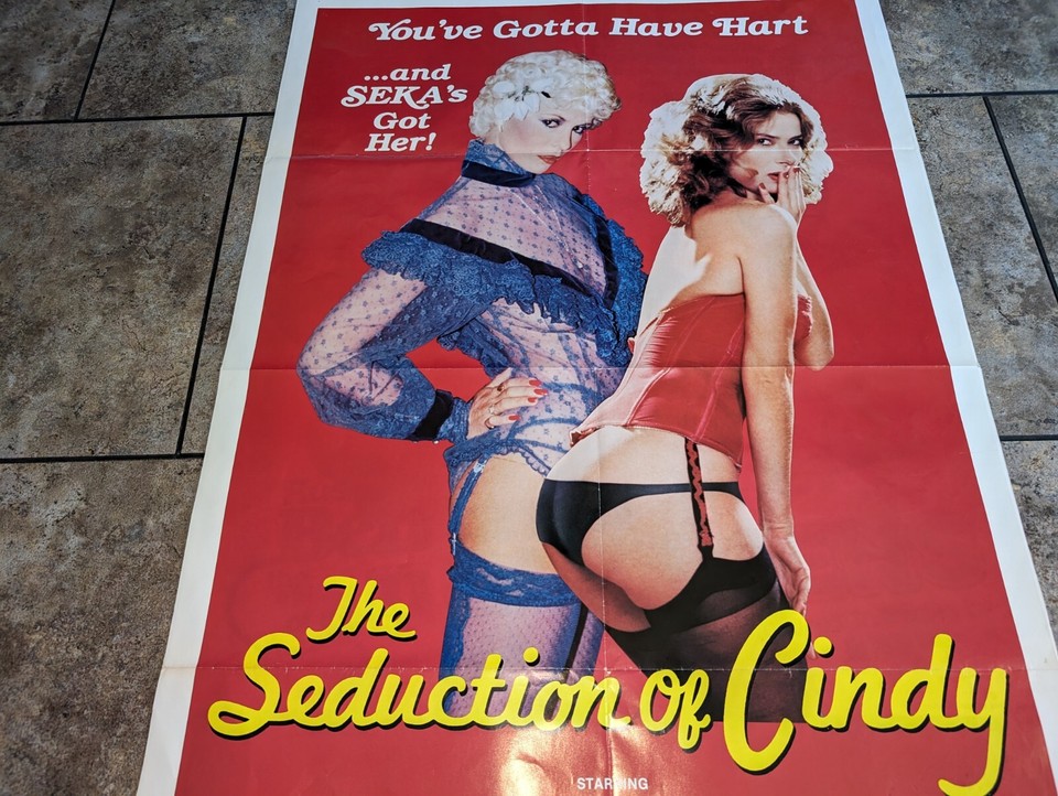 Vintage 1980 The Seduction Of Cindy Adult Movie Poster | eBay