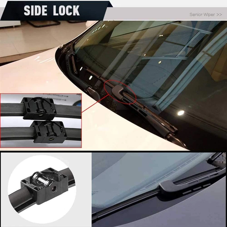 PARA BMW E90 E91 325i 328i 328xi 335i xDrive 4 puertas limpiaparabrisas delantero 24"19" Foto 3 de 4